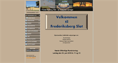 Desktop Screenshot of frederiksbergslot-frbslot.dk