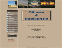 Tablet Screenshot of frederiksbergslot-frbslot.dk